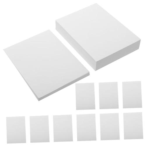 Angoily 100 Blatt Fotodruckpapier Foto -druckerpapier Druckerpapier in Fotoqualität Bildpapier Hochglanzpapier Bilddruckerpapier Glänzendes Druckerpapier Weiß Fotopapier von Angoily