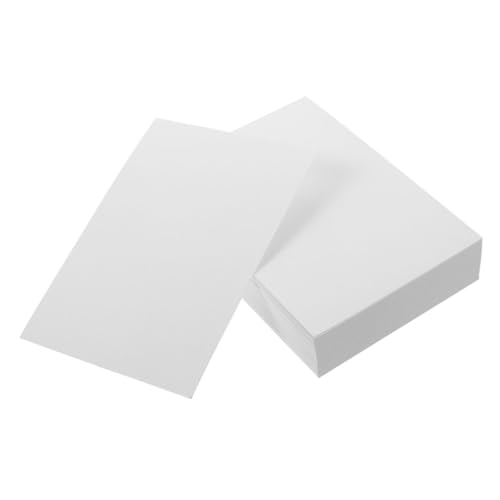 Angoily 100 Blatt Fotopapier Diy-druck Hoch Fotodruckpapier Beschichtet Beenden Für Täglich Glänzend Broschürenpapier Druckpapier Selber Machen Mehrzweckdruckpapier Büropapier Weiß von Angoily
