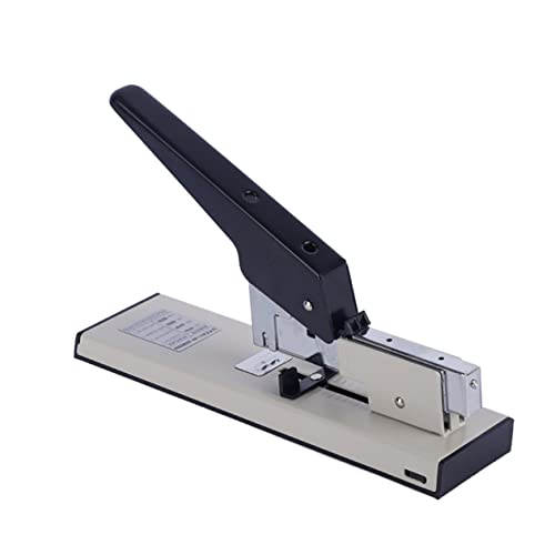 Angoily 100 Blatt Heavy Duty Heftgerät für Ergonomischer Hefter für Büro und Zuhause Extra Hebel für Dicke Dokumente Stapler mit Einfacher Handhabung und Jam Design von Angoily