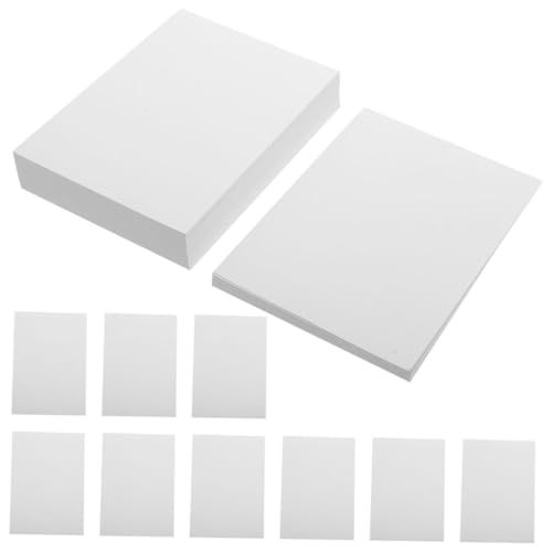 Angoily 100 Blatt Hochglanzpapier Fotodruckpapier Bilddruckerpapier Bildpapier Druckerpapier in Fotoqualität Glänzendes Druckerpapier Foto -druckerpapier Fotopapier Weiß von Angoily