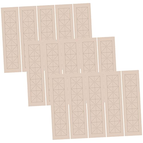 Angoily 100 Blatt Kalligraphie Papier für Anfänger Schreibübungspapier mit Gitter für Chinesische Leicht Langlebig und Ink Absorbierend für Kalligraphie Übungen von Angoily