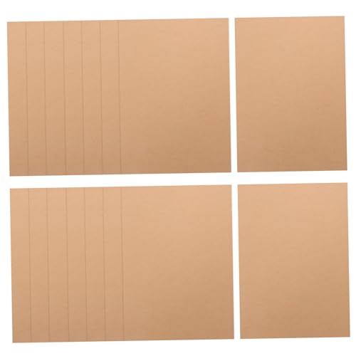 Angoily 100 Blatt Kraftkarton Kraftpapier-Karton leere grußkarten Zubehör für die Kartenherstellung leere Karten und Umschläge Braune Karten Konstruktionspapier leere Umschläge Briefpapier Angoily 100 Blatt Kraftkarton Kraftpapier-Karton leere grußkarten Zubehör für die Kartenherstellung leere Karten und Umschläge Braune Karten Konstruktionspapier leere Umschläge Briefpapier von Angoily