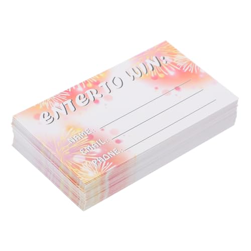 Angoily 100 Blatt Mehrzweck Abstimmungskarten Blanko Raffle Tickets für Veranstaltungen Partyzubehör Gewinnspielkarten für Auktionen und Verlosungen Angoily 100 Blatt Mehrzweck Abstimmungskarten Blanko Raffle Tickets für Veranstaltungen Partyzubehör Gewinnspielkarten für Auktionen und Verlosungen von Angoily