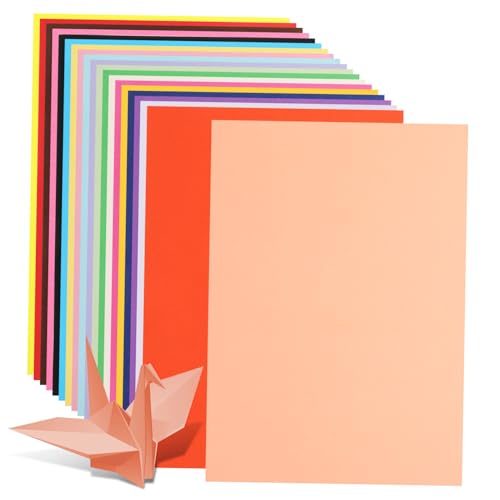 Angoily 100 Blatt Origami Karton Aus Farbigem Papier Machen Herstellung Mehrfarbig Farbiges Baupapier Bunt Groß Kinderpapier Kartonpapier Schmücken Papier Gefärbt Farben Dekorativ Angoily 100 Blatt Origami Karton Aus Farbigem Papier Machen Herstellung Mehrfarbig Farbiges Baupapier Bunt Groß Kinderpapier Kartonpapier Schmücken Papier Gefärbt Farben Dekorativ von Angoily