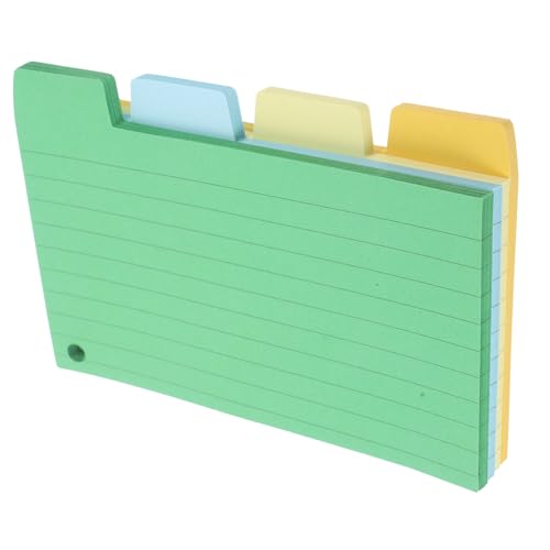 Angoily 100 Blatt Portable Notizblock Kleine Haftnotizen für Schule und Büro Notizpapier für Kreative Ideen Einfach zu Transportieren für Notizen und Pläne von Angoily