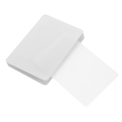 Angoily 100 Blatt Transparenter Plastikfilm Laminator Laminierfolie Klares Papier Laminiertaschen Für Karteikarten Thermobindemaschine Schaumstoffquadrate Laminierungspapier Hitze Pvc Weiß Angoily 100 Blatt Transparenter Plastikfilm Laminator Laminierfolie Klares Papier Laminiertaschen Für Karteikarten Thermobindemaschine Schaumstoffquadrate Laminierungspapier Hitze Pvc Weiß von Angoily