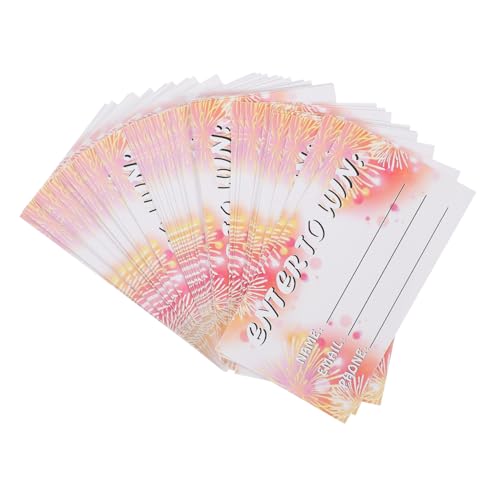 Angoily 100 Blatt Verlosungstickets Vielseitige Leere Karten für Veranstaltungen und Abstimmungen für Spiele und Gewinnspiele Angoily 100 Blatt Verlosungstickets Vielseitige Leere Karten für Veranstaltungen und Abstimmungen für Spiele und Gewinnspiele von Angoily