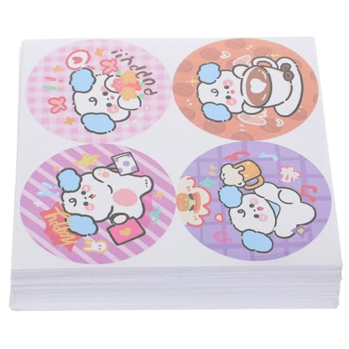 Angoily 100 Blatt siegel aufkleber Klassifizierungspunktaufkleber Aufkleber mit Punktetiketten Etikettierungsaufkleber runde Punktaufkleber selbstklebendes Papier von Angoily