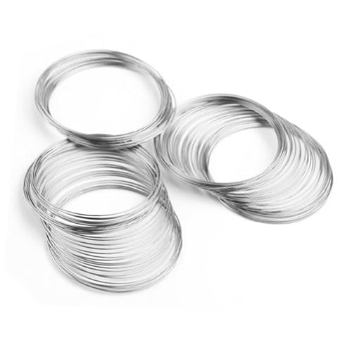 Angoily 100 Kabelringarmband Spiraldraht Silver Angoily 100 Kabelringarmband Spiraldraht Silver von Angoily