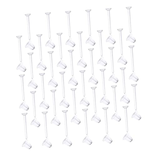 Angoily 100 Paare Ohrring Verschlüsse Einfache Stil Ohrring Stopper Sicherheits Ohrstecker Praktische Schmuckzubehör für DIY Projekte Angoily 100 Paare Ohrring Verschlüsse Einfache Stil Ohrring Stopper Sicherheits Ohrstecker Praktische Schmuckzubehör für DIY Projekte von Angoily