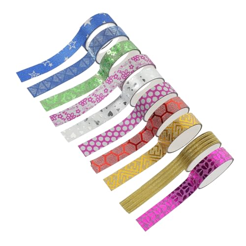 Angoily 100 Rollen Glitzer- Und Papierband Farbig Scrapbook-diy-klebebänder Glitzerband Scrapbooking-bänder Einzigartige Washi-tapes Washi Tape Zum Verpacken Von Geschenken Geschenkbänder Angoily 100 Rollen Glitzer- Und Papierband Farbig Scrapbook-diy-klebebänder Glitzerband Scrapbooking-bänder Einzigartige Washi-tapes Washi Tape Zum Verpacken Von Geschenken Geschenkbänder von Angoily