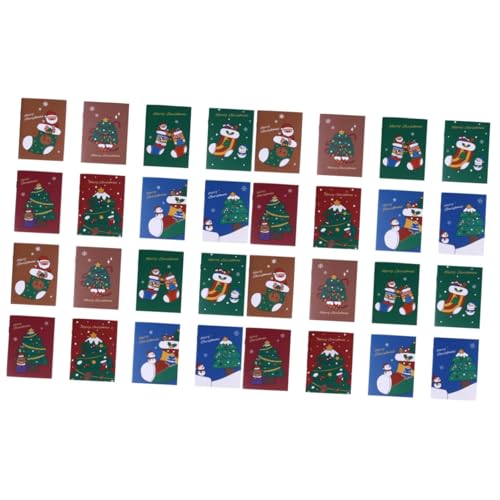 Angoily 100 Stck. Weihnachts Notizbücher Cartoon Pocket Notepad Schreibhefte für Schule Büro Tagebuch Geschenkideen Angoily 100 Stck. Weihnachts Notizbücher Cartoon Pocket Notepad Schreibhefte für Schule Büro Tagebuch Geschenkideen von Angoily