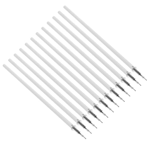 Angoily 100 Stück 0,5mm Gelstift Nachfüllminen Bunt für Kugelschreiber Tintenroller Schreibwaren Büro und Schule von Angoily
