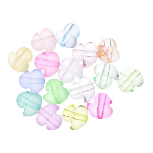 Angoily 100 Stück Acryl Enten Perlen Bunte Spacer Beads für Schmuckherstellung Leichte Diy Anhänger für Armbänder Halsketten Ohrringe für Bastelprojekte und Dekoration Angoily 100 Stück Acryl Enten Perlen Bunte Spacer Beads für Schmuckherstellung Leichte Diy Anhänger für Armbänder Halsketten Ohrringe für Bastelprojekte und Dekoration von Angoily