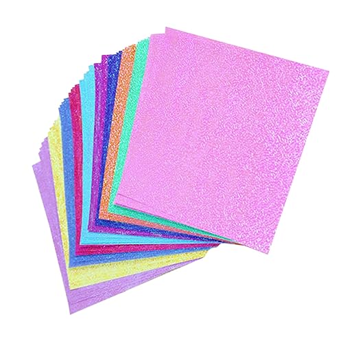 Angoily 100 Stück Bastelpapier Glitzerndes Faltpapier in Bunten Farben Origami Diy Projekte und Bastelideen Farben Zufällig Zufällige Farbe Angoily 100 Stück Bastelpapier Glitzerndes Faltpapier in Bunten Farben Origami Diy Projekte und Bastelideen Farben Zufällig Zufällige Farbe von Angoily