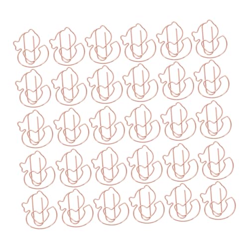 Angoily 100 Stück Büroklammern Tierform Metall Enten Design Robuste Lustige Büroklammern für Büro Schule Dokumentenorganisation Niedliche Lesezeichen Angoily 100 Stück Büroklammern Tierform Metall Enten Design Robuste Lustige Büroklammern für Büro Schule Dokumentenorganisation Niedliche Lesezeichen von Angoily