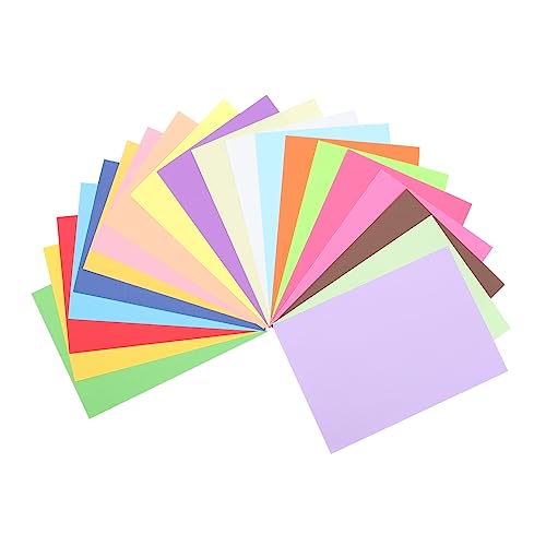 Angoily 100 Stück Bunte Diy Origami Papier Doppelseitiges Bastelpapier für Erwachsene für Scrapbooking Malen und Kreative Projekte Farben Robust und Vielseitig Einsetzbar von Angoily