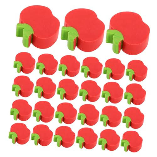 Angoily 100 Stück Cartoon Radiergummis Mini Radiergummis für Süße Apfelform für Schule und Kreative Aktivitäten Sicheres Material Perfektes für Kleinkinder Angoily 100 Stück Cartoon Radiergummis Mini Radiergummis für Süße Apfelform für Schule und Kreative Aktivitäten Sicheres Material Perfektes für Kleinkinder von Angoily