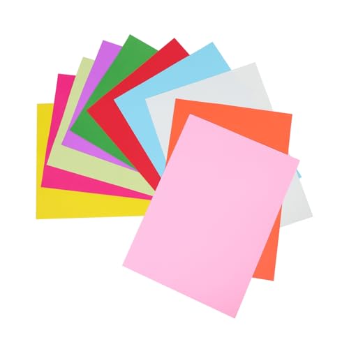 Angoily 100 Stück DIY Bastelkarton Dicker Doppelseitiger Karton Bunt für Kindergarten Papier Schneiden Malen Bastelprojekte Angoily 100 Stück DIY Bastelkarton Dicker Doppelseitiger Karton Bunt für Kindergarten Papier Schneiden Malen Bastelprojekte von Angoily