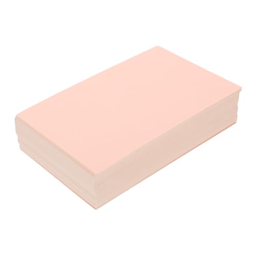 Angoily 100 Stück Diy-grußkarte Karton Kartenvorrat Farbig Kleine Leere Karten Karteikarten Postkarte Leer Rosa Papier Angoily 100 Stück Diy-grußkarte Karton Kartenvorrat Farbig Kleine Leere Karten Karteikarten Postkarte Leer Rosa Papier von Angoily