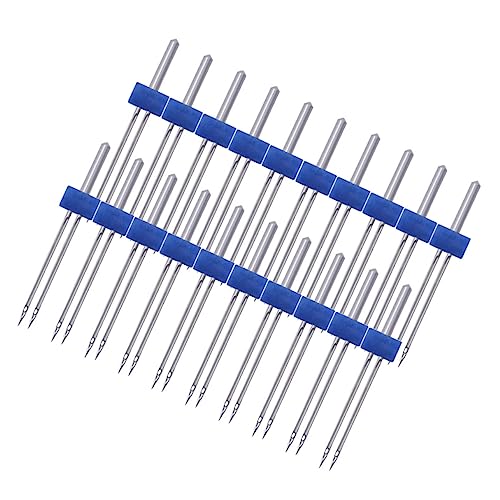 Angoily 100 Stück Doppel Nadel Nähmaschinen Nadeln Multifunktionale Nähnadeln für Haushaltsnähmaschinen Doppel Nadel Zubehör für Dekorative Näharbeiten Langlebig Leicht zu Handhaben Angoily 100 Stück Doppel Nadel Nähmaschinen Nadeln Multifunktionale Nähnadeln für Haushaltsnähmaschinen Doppel Nadel Zubehör für Dekorative Näharbeiten Langlebig Leicht zu Handhaben von Angoily