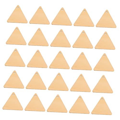 Angoily 100 Stück Dreieckholz -Chip -Anhänger runden Wohnung Herstellung Strasssteine dekoration bescherung weihnachten basteln etiketten Anhänger aus Holz dreieckige holzscheiben Beige Angoily 100 Stück Dreieckholz -Chip -Anhänger runden Wohnung Herstellung Strasssteine dekoration bescherung weihnachten basteln etiketten Anhänger aus Holz dreieckige holzscheiben Beige von Angoily