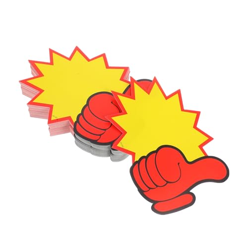 Angoily 100 Stück Explosiver Verkaufspreisschild Verkaufstags Verkaufsschild-Tags Verkaufspreise Schild speichern Verkaufsanhänger für den Einzelhandel Papier Angoily 100 Stück Explosiver Verkaufspreisschild Verkaufstags Verkaufsschild-Tags Verkaufspreise Schild speichern Verkaufsanhänger für den Einzelhandel Papier von Angoily