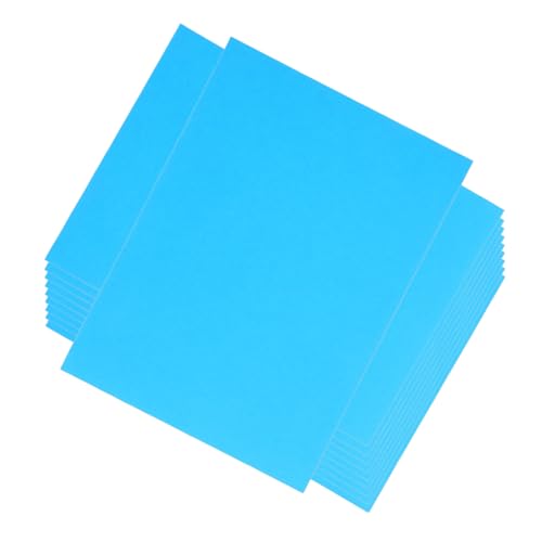 Angoily 100 Stück Farbige Papiere Schnelltrocknend Für Druck Dokumente DIY Basteln Kreative Projekte Blau von Angoily