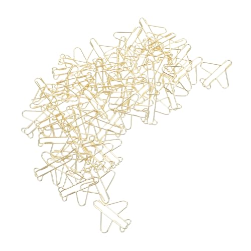 Angoily 100 Stück Flugzeug Büroklammern Gold Metall Lesezeichen Robuste Planer Clips Charmantes Design Praktisch für Dokumentenorganisation Geschenkidee für Büro und Schule Angoily 100 Stück Flugzeug Büroklammern Gold Metall Lesezeichen Robuste Planer Clips Charmantes Design Praktisch für Dokumentenorganisation Geschenkidee für Büro und Schule von Angoily