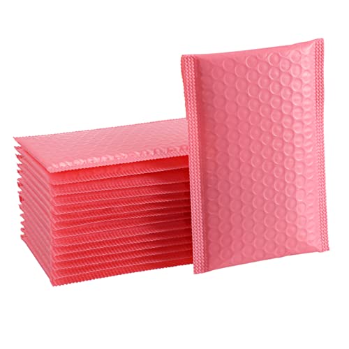 Angoily 100 Stück Gepolsterte Versandtaschen Dicke für Verpackung von Kosmetikprodukten Rosa Verpackung für Kleine Unternehmen Selbstklebend und Reißfest Angoily 100 Stück Gepolsterte Versandtaschen Dicke für Verpackung von Kosmetikprodukten Rosa Verpackung für Kleine Unternehmen Selbstklebend und Reißfest von Angoily
