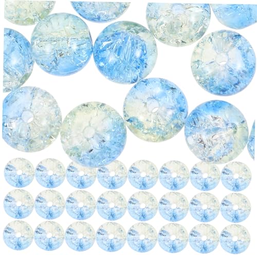Angoily 100 Stück Glasperlen Spacer Beads für DIY Schmuck Armbänder und Bastelprojekte Verschiedene Farbkombinationen für Bastler Angoily 100 Stück Glasperlen Spacer Beads für DIY Schmuck Armbänder und Bastelprojekte Verschiedene Farbkombinationen für Bastler von Angoily