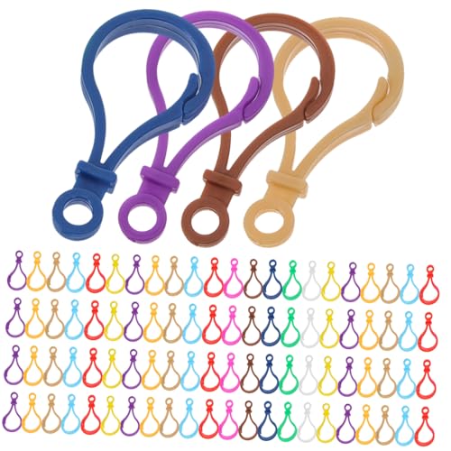 Angoily 100 Stück Glühbirne Schnalle Karabinerverschlüsse Schnappen Haken Schmuck Karabinerverschluss Lanyard-schnappverschluss Schraubverschluss Magnetischer Hummer Colorful Plastik Angoily 100 Stück Glühbirne Schnalle Karabinerverschlüsse Schnappen Haken Schmuck Karabinerverschluss Lanyard-schnappverschluss Schraubverschluss Magnetischer Hummer Colorful Plastik von Angoily