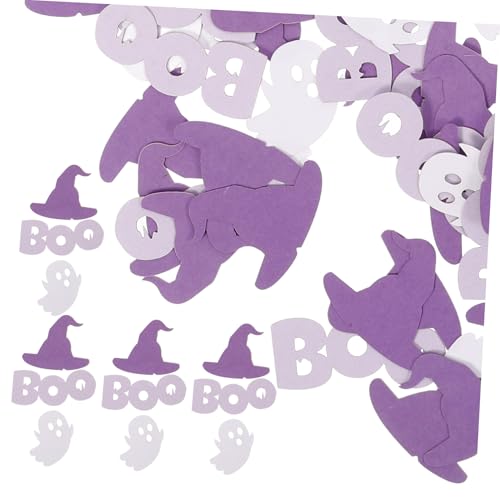Angoily 100 Stück Halloween Konfetti Dekorationen Konfetti für den Tisch Halloween Party Dekoration Halloween-Party-Dekoration dekorative Streuung Halloween-Geisterkonfetti Papier Violett Angoily 100 Stück Halloween Konfetti Dekorationen Konfetti für den Tisch Halloween Party Dekoration Halloween-Party-Dekoration dekorative Streuung Halloween-Geisterkonfetti Papier Violett von Angoily