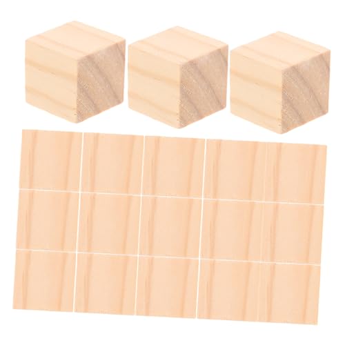Angoily 100 Stück Holzbausteine Naturholz Würfel Glatt Splintfrei DIY Bastelset für Erwachsene Vielseitige Holzklötze für Edukatives Stapeln Bauen und Kreative Handwerksprojekte Angoily 100 Stück Holzbausteine Naturholz Würfel Glatt Splintfrei DIY Bastelset für Erwachsene Vielseitige Holzklötze für Edukatives Stapeln Bauen und Kreative Handwerksprojekte von Angoily