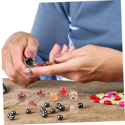 Angoily 100 Stück Holzkugeln Haarschmuck Dreadlock Perlen Bunte DIY Haarperlen Leicht und Robust für Zöpfe Schmuck Handwerksprojekte Afro Dread Beads Zubehör Angoily 100 Stück Holzkugeln Haarschmuck Dreadlock Perlen Bunte DIY Haarperlen Leicht und Robust für Zöpfe Schmuck Handwerksprojekte Afro Dread Beads Zubehör von Angoily