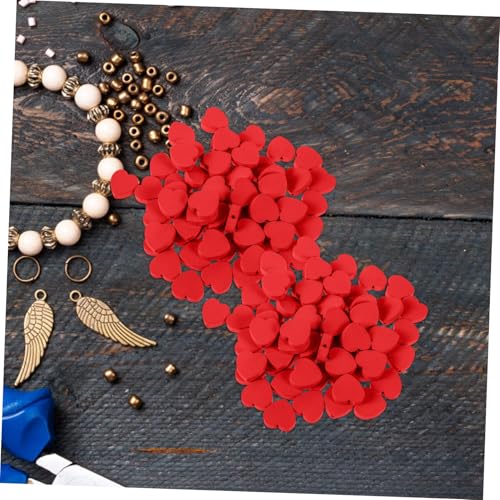 Angoily 100 Stück Holzperlen Herzform Groß für Schmuckherstellung DIY Basteln Armbänder Valentinstag Deko Charm Zubehör Robust und Vielseitig Angoily 100 Stück Holzperlen Herzform Groß für Schmuckherstellung DIY Basteln Armbänder Valentinstag Deko Charm Zubehör Robust und Vielseitig von Angoily