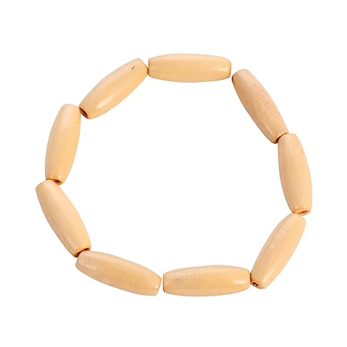 Angoily 100 Stück Holzperlen Olivenform Naturbelassen zum Auffädeln Glatte Oberfläche für DIY Schmuck Armbänder Bastelprojekte und Kreative Holzperlen Accessoires Angoily 100 Stück Holzperlen Olivenform Naturbelassen zum Auffädeln Glatte Oberfläche für DIY Schmuck Armbänder Bastelprojekte und Kreative Holzperlen Accessoires von Angoily