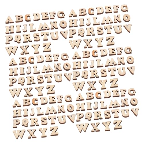 Angoily 100 Stück Holzplättchen zum Basteln Buchstaben Holz dekore Unbemalte DIY Holzklötzchen für Handliche Holzscheiben für Kreative Holz bemalung und Holzschildergestaltung Angoily 100 Stück Holzplättchen zum Basteln Buchstaben Holz dekore Unbemalte DIY Holzklötzchen für Handliche Holzscheiben für Kreative Holz bemalung und Holzschildergestaltung von Angoily