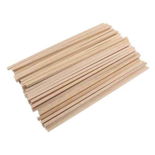 Angoily 100 Stück Holzstäbe Quadratisch DIY Bastelmaterial für Modellbau und Kreative Projekte Langlebig Leicht Sicher für Möbel und Angoily 100 Stück Holzstäbe Quadratisch DIY Bastelmaterial für Modellbau und Kreative Projekte Langlebig Leicht Sicher für Möbel und von Angoily
