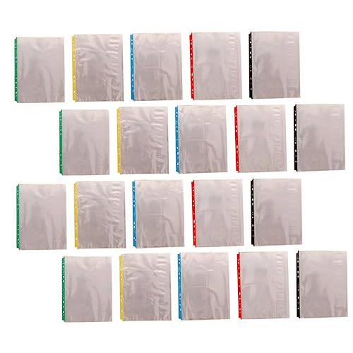 Angoily 100 Stück Hüllen Design Archivierungssicher für Fotos und Dokumente aus Material Transparent und Langlebig für Schule Büro und Zuhause von Angoily