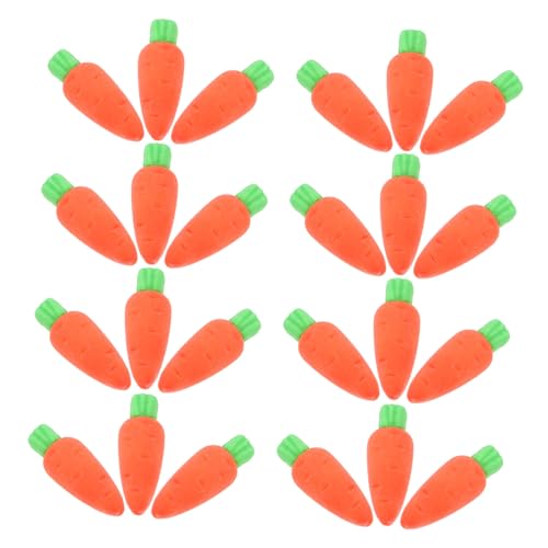 Angoily 100 Stück Karottenkautschuk Miniatur-radiergummis Für Den Täglichen Gebrauch Radiergummis Für Niedlich Multifunktions-mini-radierer Multifunktions-radierer Tpr Orange von Angoily