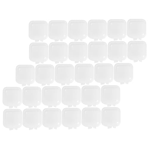 Angoily 100 Stück Kleine Aufbewahrungsboxen für Schmuck Klare Organizer Boxen für Ohrringe Ringe und Kleine Accessoires mit Deckel Angoily 100 Stück Kleine Aufbewahrungsboxen für Schmuck Klare Organizer Boxen für Ohrringe Ringe und Kleine Accessoires mit Deckel von Angoily