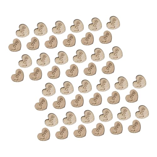 Angoily 100 Stück Konfetti Rustikale Hochzeitsdeko Herzförmige Holzornamente für Diy Bastelprojekte für Hochzeiten Geburtstagsfeiern und Valentinstag Angoily 100 Stück Konfetti Rustikale Hochzeitsdeko Herzförmige Holzornamente für Diy Bastelprojekte für Hochzeiten Geburtstagsfeiern und Valentinstag von Angoily