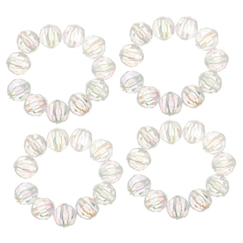 Angoily 100 Stück Kristall Glasperlen Facettiert Kleine Schmuckperlen für Halsketten Armbänder und DIY Ohrringe Transparente Abstandshalterperlen zum Auffädeln Langlebig und Angoily 100 Stück Kristall Glasperlen Facettiert Kleine Schmuckperlen für Halsketten Armbänder und DIY Ohrringe Transparente Abstandshalterperlen zum Auffädeln Langlebig und von Angoily