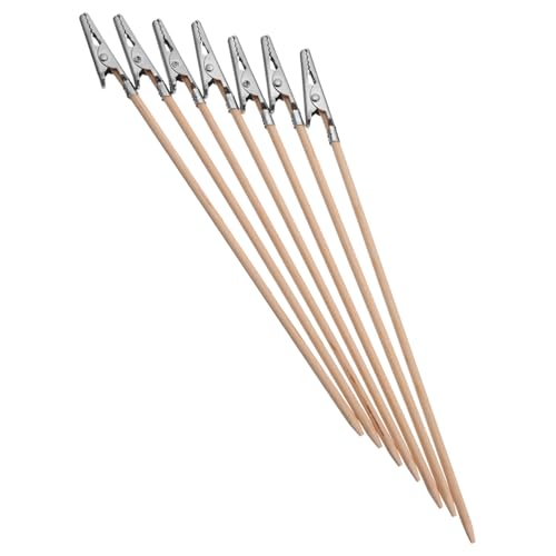 Angoily 100 Stück Krokodilklemmen Bambus Modellwerkzeug Langlebig Praktische DIY Klammern Alligator Clips für Fotos Karten Memo Halter zum Modell Sprühfarben und Bastelarbeiten Angoily 100 Stück Krokodilklemmen Bambus Modellwerkzeug Langlebig Praktische DIY Klammern Alligator Clips für Fotos Karten Memo Halter zum Modell Sprühfarben und Bastelarbeiten von Angoily