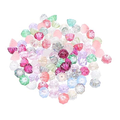Angoily 100 Stück Lotus Samenkapsel Anhänger Dekorative Perlen für Diy Schmuckherstellung Geeignet für Ohrringe und Haarschmuck Mischfarben Erhältlich von Angoily