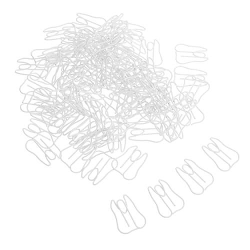 Angoily 100 Stück Metall Zahnförmige Büroklammern Kleine Dekorative Lesezeichen Clips Für Schüler Büro Dokumentenorganisation Kreative Papierhalter Organizer Angoily 100 Stück Metall Zahnförmige Büroklammern Kleine Dekorative Lesezeichen Clips Für Schüler Büro Dokumentenorganisation Kreative Papierhalter Organizer von Angoily