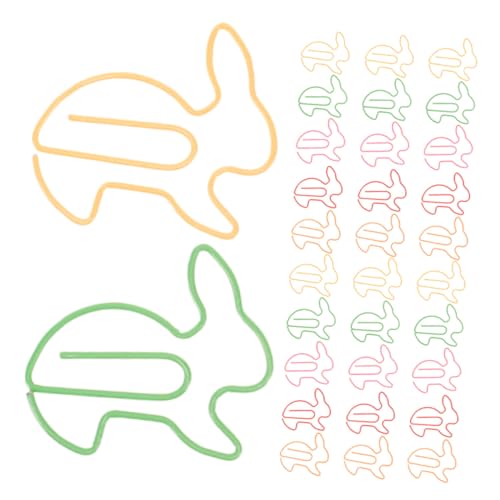 Angoily 100 Stück Niedliche Rabbit Paper Clips aus Metall Tierförmige Büroklammern als Dekorative Lesezeichen und Dokumentenclips Stabile Organizer Clips für Schule Büro Lehrer und Angoily 100 Stück Niedliche Rabbit Paper Clips aus Metall Tierförmige Büroklammern als Dekorative Lesezeichen und Dokumentenclips Stabile Organizer Clips für Schule Büro Lehrer und von Angoily