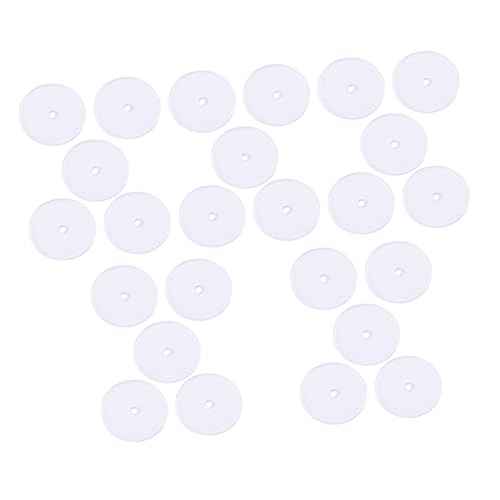 Angoily 100 Stück Ohrring Sicherheitsverschlüsse Kunststoff Transparente Ohrstopper für Ohrringe für Diy Schmuckherstellung und Ohrstecker Design von Angoily