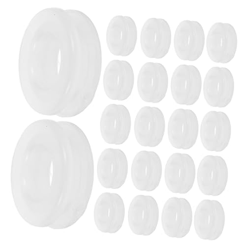 Angoily 100 Stück Ohrringpolster Ergebnisse Klein Nonskid Kissen Für Unterlage Runden Ohrclips-pads Ohrclip-pad Ohrenrücken Ohrring-verschluss, Hängende Ohren Ohrstecker Weiß Tpe Angoily 100 Stück Ohrringpolster Ergebnisse Klein Nonskid Kissen Für Unterlage Runden Ohrclips-pads Ohrclip-pad Ohrenrücken Ohrring-verschluss, Hängende Ohren Ohrstecker Weiß Tpe von Angoily